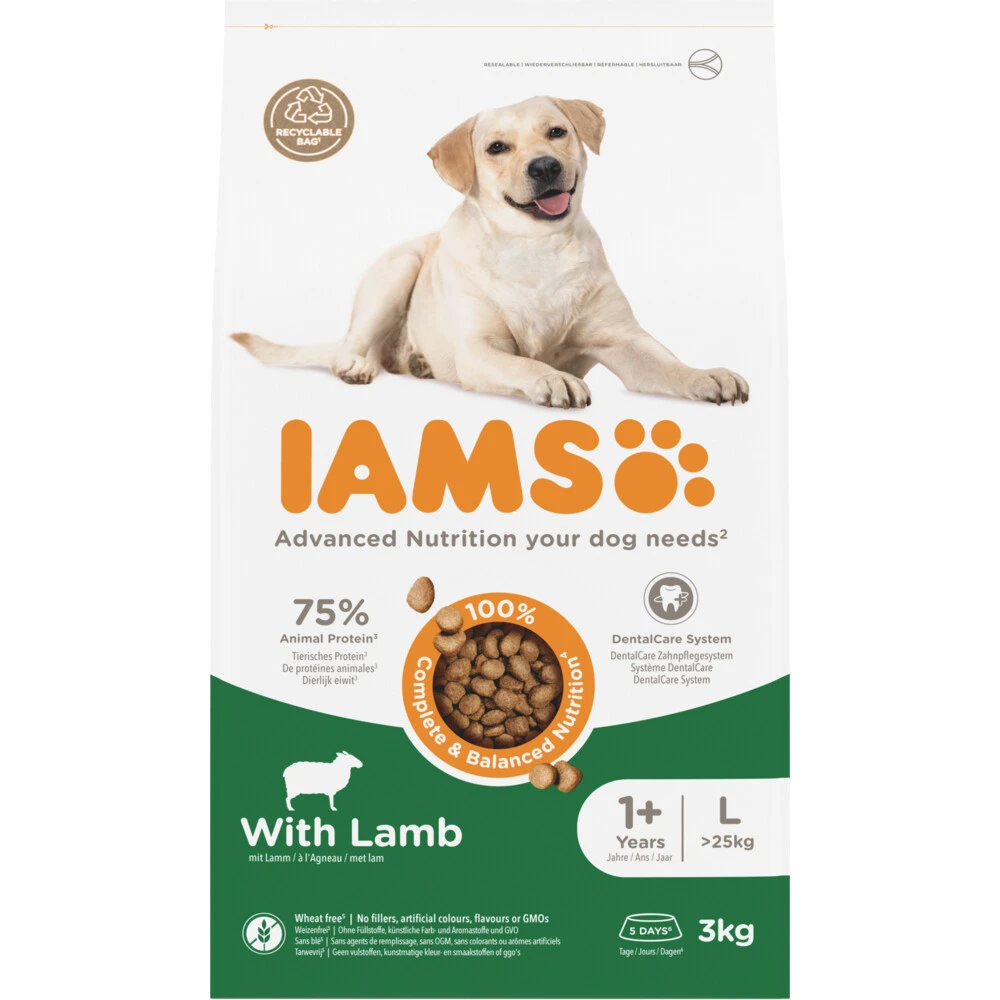 Iams Dog Adult Large Lam 1 Iams Dog Adult Large Lam