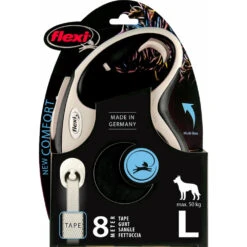 Flexi Rollijn New Comfort Band Zwart