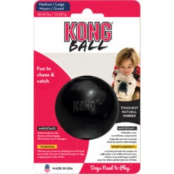 Kong Extreme Ball Zwart M -Plein Winkel 1021670 3