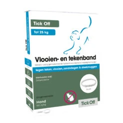 Tick Off Anti Vlooien En Teken Halsband Hond <25 Kg