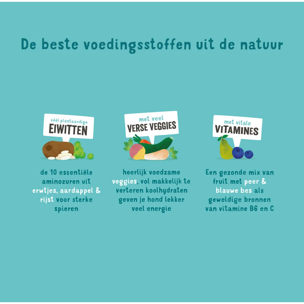 Edgard & Cooper Plantaardig Hondenvoer Wortel - Courgette 4 Edgard & Cooper Plantaardig Hondenvoer Wortel - Courgette - Afbeelding 4