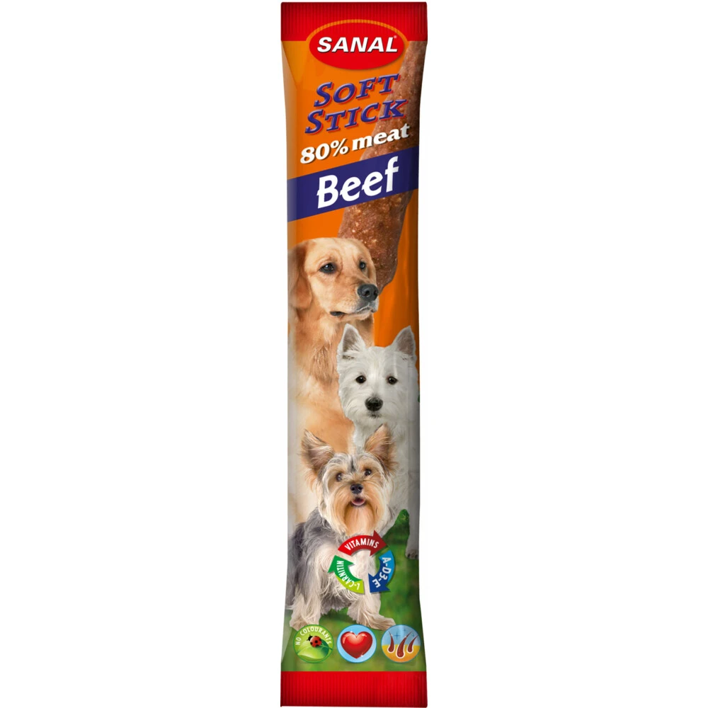 30x Sanal Hond Soft Stick Rund 1 30x Sanal Hond Soft Stick Rund