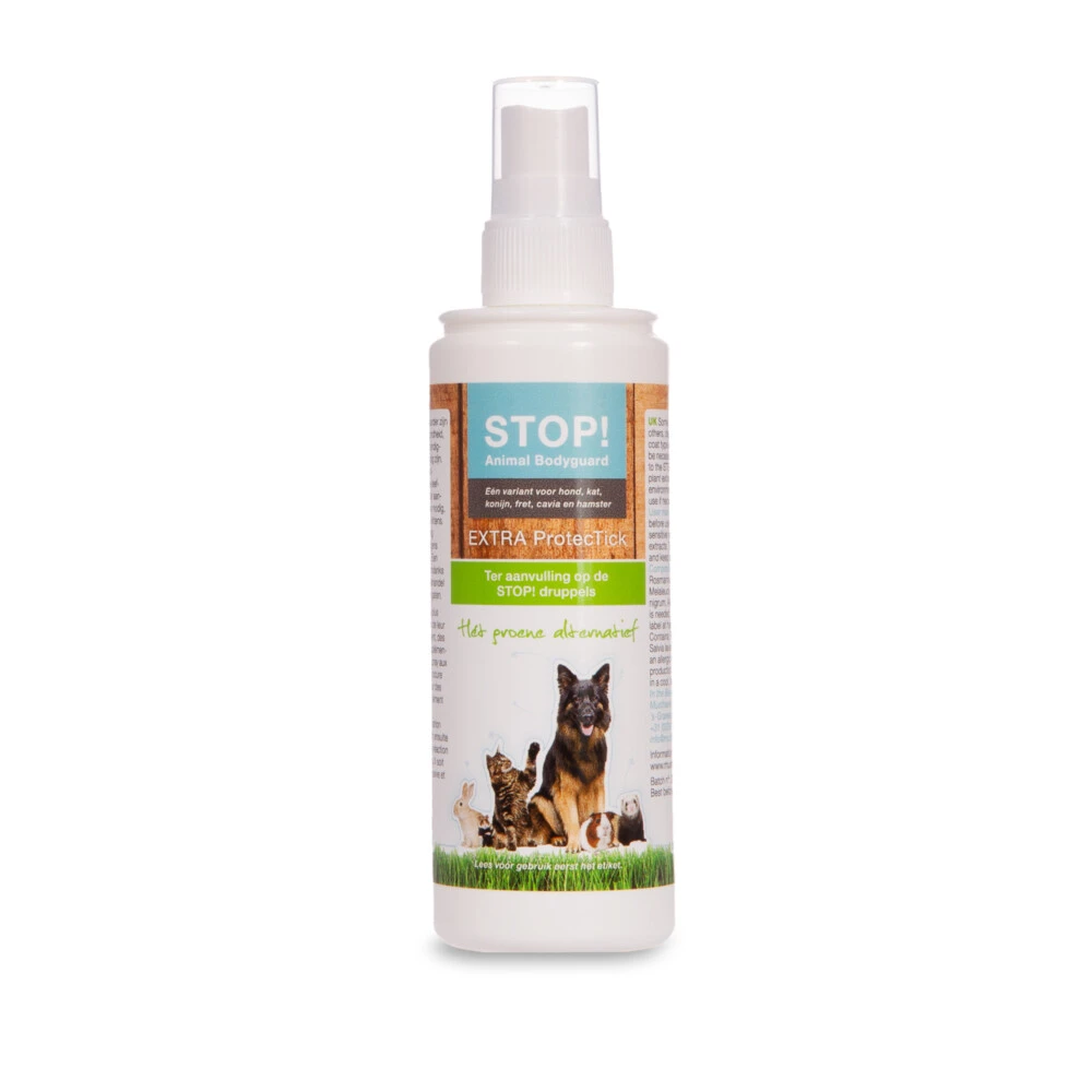 STOP! Animal Bodyguard Extra Protectick Anti Tekenspray 1 STOP! Animal Bodyguard Extra Protectick Anti Tekenspray