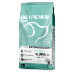 Euro-Premium Puppy Medium Kip - Rijst 5 Euro-Premium Puppy Medium Kip - Rijst -Plein Winkel 1035170 2