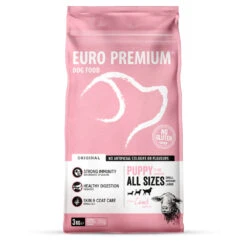 Euro-Premium Puppy Lam - Rijst