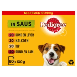 Pedigree Adult Maaltijdzakjes Vlees In Saus -Plein Winkel 1035894 3