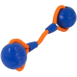 Chuckit! Chuckit Crunch Ball Duo Tug Medium -Plein Winkel 1037635 3