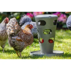 Beeztees Voertoren Voor Kippen Grijs 7 Beeztees Voertoren Voor Kippen Grijs -Plein Winkel 1059396 3