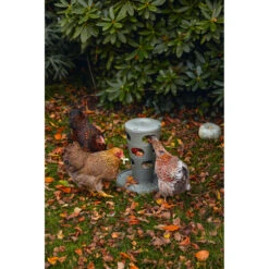 Beeztees Voertoren Voor Kippen Grijs 8 Beeztees Voertoren Voor Kippen Grijs -Plein Winkel 1059396 4