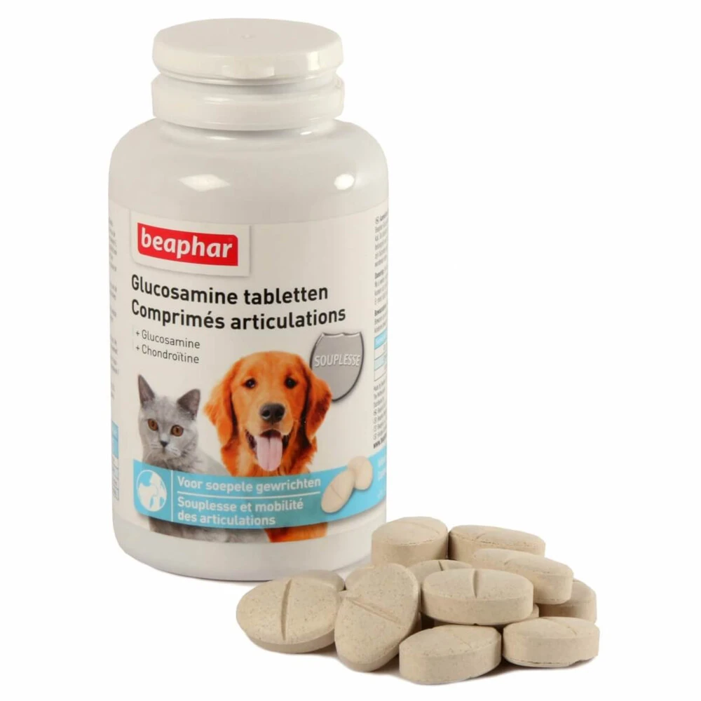 3x Beaphar Glucosamine Tabletten 2 3x Beaphar Glucosamine Tabletten - Afbeelding 2