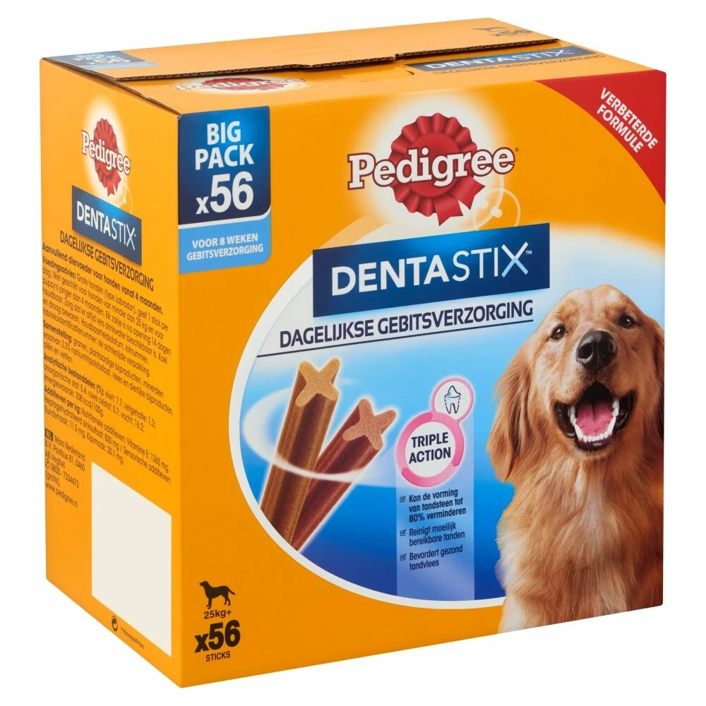 Pedigree Dentastix Voordeelpak Maxi 1 Pedigree Dentastix Voordeelpak Maxi