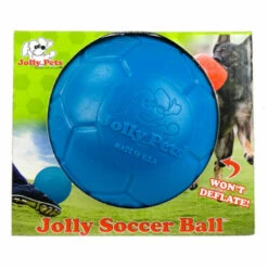 Jolly Pets Soccer Ball Oceaan Blauw ø 20 Cm -Plein Winkel 986053 4