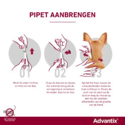 Advantix Spot On 600 Anti Vlooien En Teken Druppels 40 - 60 Kg -Plein Winkel 993418 3